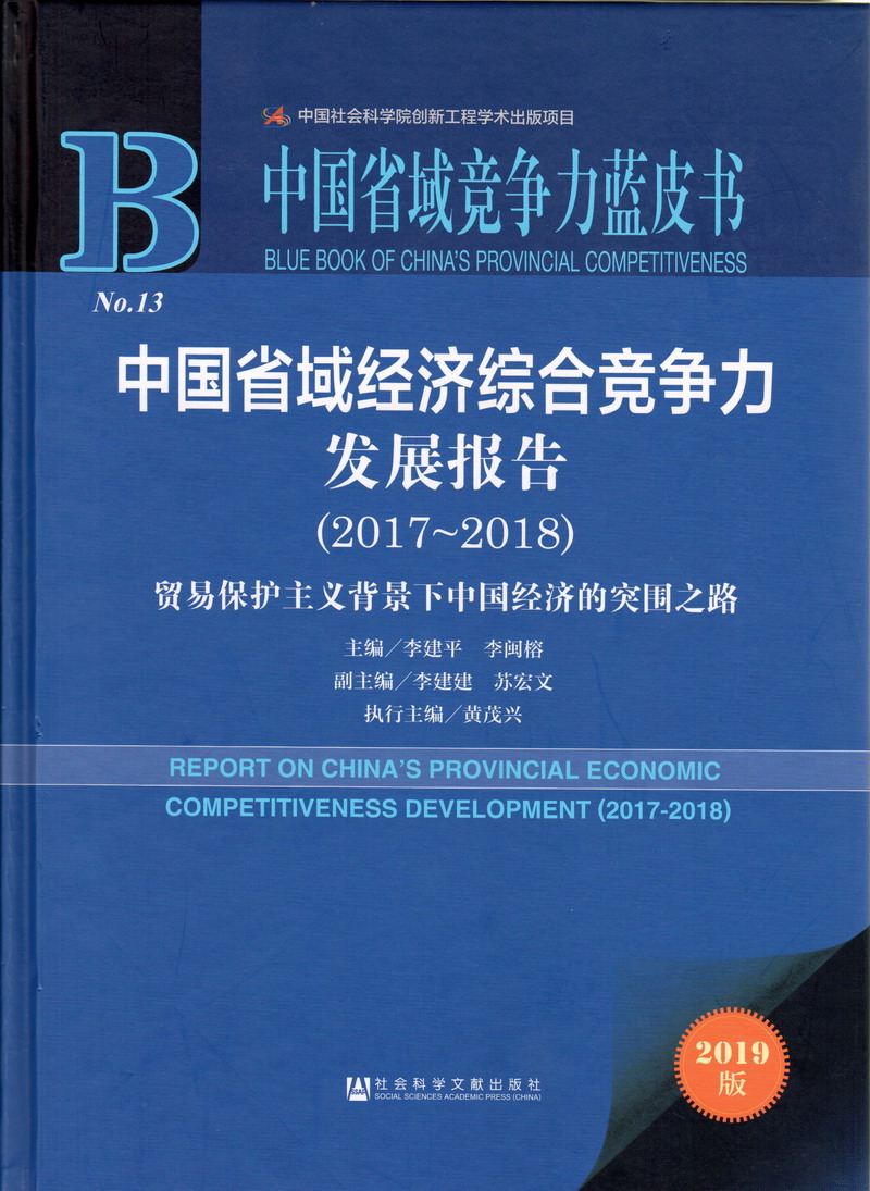 啊啊啊操死我了中国省域经济综合竞争力发展报告（2017-2018）